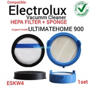 (1Set) Electrolux Vacuum Filter Set ESKW4 for Electrolux ULTIMATEHOME 900 Vacuum Cleaner