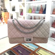 Chanel 粉紅漸變色雙蓋227經典美包98 99新 太完美了✨