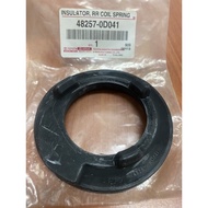 Rear Coil Spring Rubber Upper/Lower Toyota VIOS 03" NCP42 48258-0d040 48257-0D041 Genuine