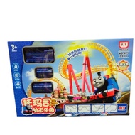 MUYING.COM.MY Thomas Train  ELECTRIC RAILWAY TRAIN TOY SET THOMAS TRAIN