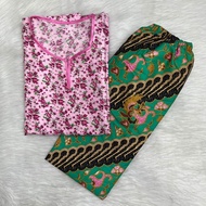 SET BAJU OPAH COMBO KAIN BATIK SIAP JAHIT