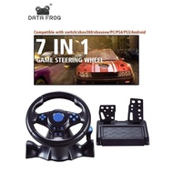 DATA FROG GT-V7 Game Steering Wheel Racing 7 in 1 - Racing Game Steering Wheel