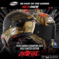 SUOMY HELMET S1-XR GP PECCO WORLD CHAMPION 2023 GOLD LIMITED EDITION GLOSS