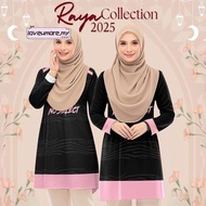 Baju Raya Malaysia Pink Sportswear Jersey Muslimah Coquette Blouse Plus Size Jersi Muslimah Customiz