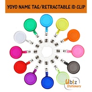 Yoyo Name Tag/Rectractable ID Clip