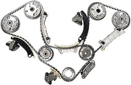 REVO Timing Chain Kit w VVT Camshaft Phaser Compatible with Buick Cadillac Chevy GMC Pontiac Saab Saturn Suzuki 2006-2017 3.6L 3.0L 9-0753SVVT