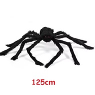 30/75/125cm Halloween Big Plush Spider Horror Halloween Decoration Party Props Outdoor Giant Spider