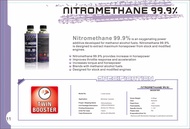 Mumeisha น้ำยาเพิ่มค่าออกเทนในน้ำมันเบนซิน 99.9%Nitromethane ไนโตรมีเทน Octane Fuel Booster Gasoline Enhancer for Motorcycle RC etc 1Liter