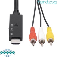 JENNIFERDZSG HDMI To AV Cable, AV To HDMI 1m(39.37in) AV To HDMI Cable, Audio and Video Cable HDMI T