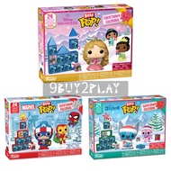 「新貨預訂」 Funko pop Bitty Pop Holiday Countdown Calendar Princess Marvel Lilo Stitch 倒數日曆 公主 漫威 復仇者聯盟 復