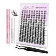 Veyes - Invisible Eyelash Band, with Integrated Eyelash Line, Reusable, Suitable for Weddings and Pa
