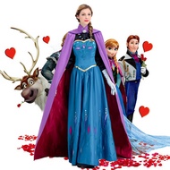 Frozen elsa elsa Frozen Queen Adult Gift Halloween Costume Princess Anna Dress Costume