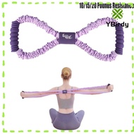 YRBWDYZDH 8-Line Puller, Multi-functional 10/15/20 Pounds Resistance Yoga Tensioner, Portable Elasti