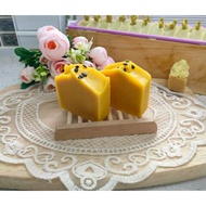 Body wash homemade soap sample size passion fruit + goat milk soap handmade Cold-Processed 60g +/-