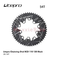 LITEPRO Single Chainring Oval Double Bcd 110 130 Outdoor Road Bike Folding Bike
