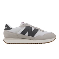 New Balance 237 NB Retro Shoes Unisex White Gray Men Women Sports [YUBO] MS237CT D Last