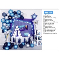 Baby Boss Balloon Set with Backdrop Ball Baby Boss Baby Boss Hot HQ Style Name Design