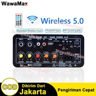 Amplifier Board Audio Bluetooth USB 30-120W Karaoke Power Stereo Bass Audio Karaoke FM Papan Penguat