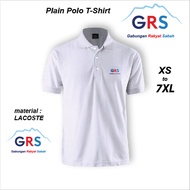 GRS Baju Kolar Cotton Blend Polo Shirt Collar Parti Gabungan Rakyat Sabah
