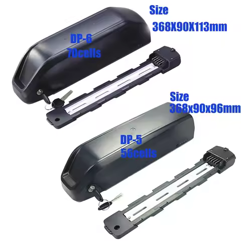 Reention DP6 Polly Ebike Battery 52V 17.5Ah 48V 13Ah 15Ah 20Ah 36V 20Ah 25Ah Down Tube Hailong ebike