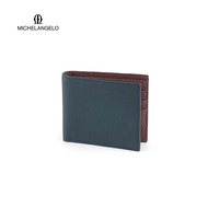 กระเป๋าสตางค์ minimal ผู้ชาย MICHELANGELO หนังแท้ Men Wallet รุ่น MW-001