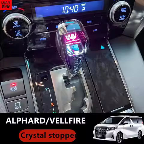It is suitable for Toyota Alphard Vellfire 20 30 series central control crystal hanging gear colorfu