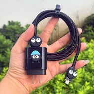 Samsung S23 S24 W24 W25 fold6 Flip7 Fold7 Data Cable Protective Case 25W Charger Case