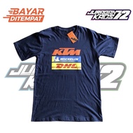 Ktm Racing X Michelin Dhl Baju Tshirt Microfiber