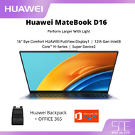 HUAWEI MateBook D 16 Laptop | 8GB + 512GB|16+512 i5 |16+512 i712th Gen Intel Core i5-12450H Processor