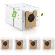 4 unit untuk penggantian beg habuk Eufy Omni C20/C10 yang serasi dengan beg pembersih vakum robot eu