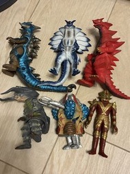6款鹹蛋超人怪獸Figure玩具