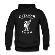Black liverpool hoodie sweater jacket