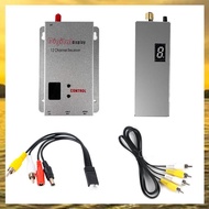 (HARB) FPV 1.2G 1.3G 1.6W VTX Transmitter+12CH Receiver VRX Kit Replacement 8CH 0.1mW/25mW/800mW/160