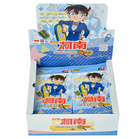 Kayou Official Detective Conan Volume 2 Movie Collection Trading Cards Booster Box, Edogawa Conan Ra