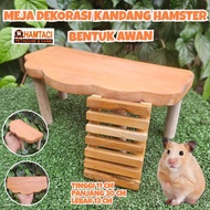 HAMSTER CAGE PLATFORM CLOUD TABLE HAMSTER CAGE DECORATION HAMSTER HABITAT ETC.