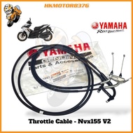 ORIGINAL YAMAHA NVX 155 V2 NVX V2 THROTTLE CABLE MINYAH CABLE THROTTLE CABLE NVX155 V2 BBP-F6301-01