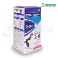 Calpol Kids 2-6 Paracetamol 60mL (Strawberry) | Pain Relief and Fever