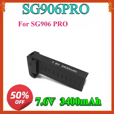 New High-quality 1pcs SG906 Pro RC Quadcopter Spare Parts 7.6V 3400mah LiPo Battery for SG906 PRO SG