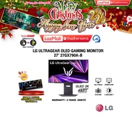 [ผ่อน 0% 10 ด.]LG ULTRAGEAR OLED GAMING MONITOR 27" 27GX790A-B (OLED 2K 480Hz)/ประกัน 3 Years Onsite