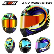 AGV หมวกนิรภัย FDK K1 หมวกกันน็อคเต็มใบ Winter Test 2020 AGV หมวกกันน็อคมอเตอร์ไซค์ FDK K1 Winter Test 2020 หมวกกันน็อคเต็มใบ หมวกกันน็อค Moto