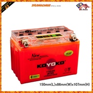 BATTERY KOYOKO (YTX9-BS)-BTX9 (12V9AH/10HR) (NEW STOCK 2021)