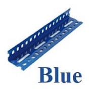 1-1/2" X 2-1/2" BLUE SLOTTED ANGLE BAR / BESI ANGLE RAK LUBANG / BESI BIRU RAK / DIY BLUE RAK