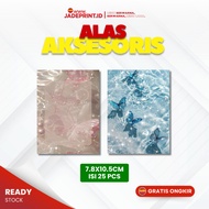 [Contents 25 PCS 7.8x10.5cm] Olshop Packaging Base Freebies Base, Phone Strap Base, Bracelet Base, A