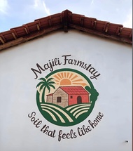 m² dengan 1 bilik tidur dan 1 bilik mandi peribadi di Gokarna Pantai Utama (Majili Farmstay )