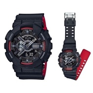 Japanese brand C.A. S.I.O GA-110 Vampire Black Red 2 Tone Autolight vampire jam tangan lelaki Men's 