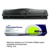 KW Paper Punchers Adjustable 3 Hole - Kw 999