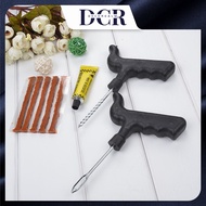 DCR 8Pcs Car Tubeless Tyre Repair Tools Kit Motorcycle Tyre Repair Set Penampal Tayar Kereta Bocor
