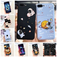 For OPPO A3s A5s Casing CPH1803 CPH1909 Phone Cover Cute Astronaut Pattern Soft Case For OPPO A12 A1