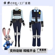 Christmas Costume Crazy Animal City Rabbit Police Officer Judy cosplay Comic Exhibition Anime Female