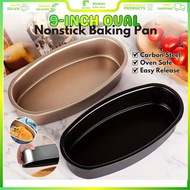 Memsh 9 Inch Baking Pan Nonstick Cake Maker Mold Oven Bake Tray Cheesecake Molder Carbon Steel